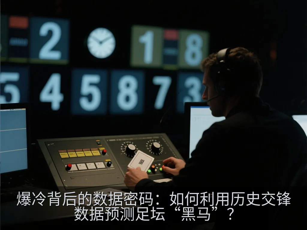 爆冷背后的数据密码：如何利用历史交锋数据预测足坛“黑马”？